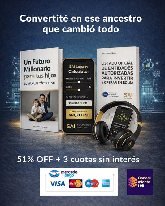 Un legado para tu familia: Libro Paso a Paso + Calculadora Legado + Podcast especialistas + Listado Entidades autorizadas + BONO sorpresa Asistente IA 24/7